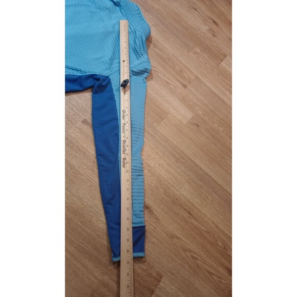 VINTAGE Nike Sphere Thermal Jacket Womens Medium Track Full Zip Waffle Running - Picture 15 of 16